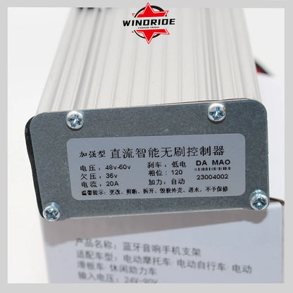 Original DAMAO MA01 5-Pin 36V 48V 52V 60V 72V High-power Throttle Square Wave Hall Controller FLJ Electric Scooter Modification