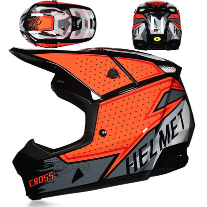New Children Motorcycle Helmet Off-road Helmet Downhill AM DH Cross Motocross DOT Certification 6 China