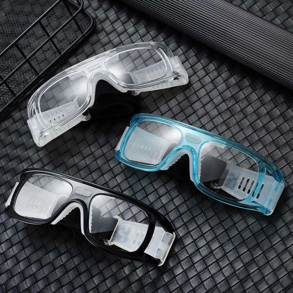Men Windproof Football Eyeglasses Outdoor Sports Glasses Soccer Basketball Eye Protect Goggles Impact Resistance Cycling Eyewear
