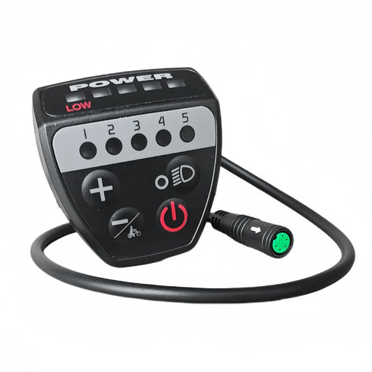 LALA DZ888 Electric Bike Display Controller LED Display UART Protocol For BBS01B BBS02B BBSHD Mid Motor Accessories