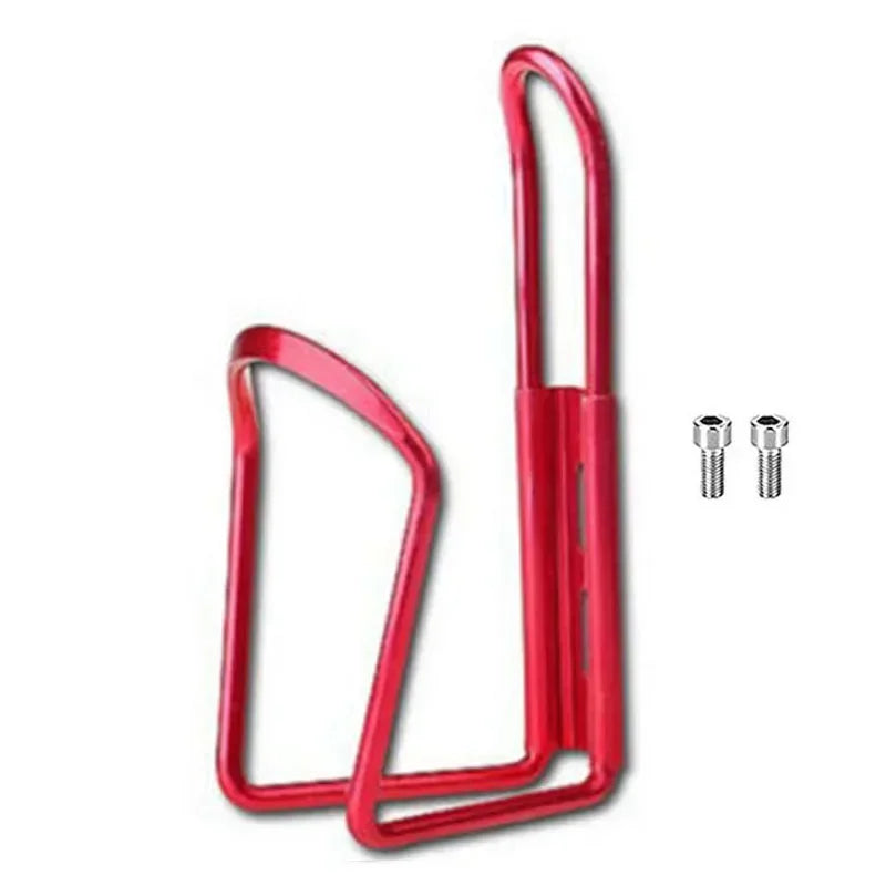 Aluminum Alloy Bicycle Bottle Holder Classic Cycling Mountain Bike Accessories Bottle Cage Bike Drink Holder Bicycle Red