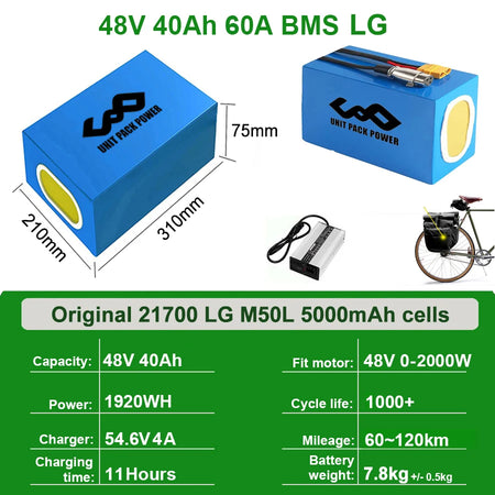 48V40Ah LG 0-2000W