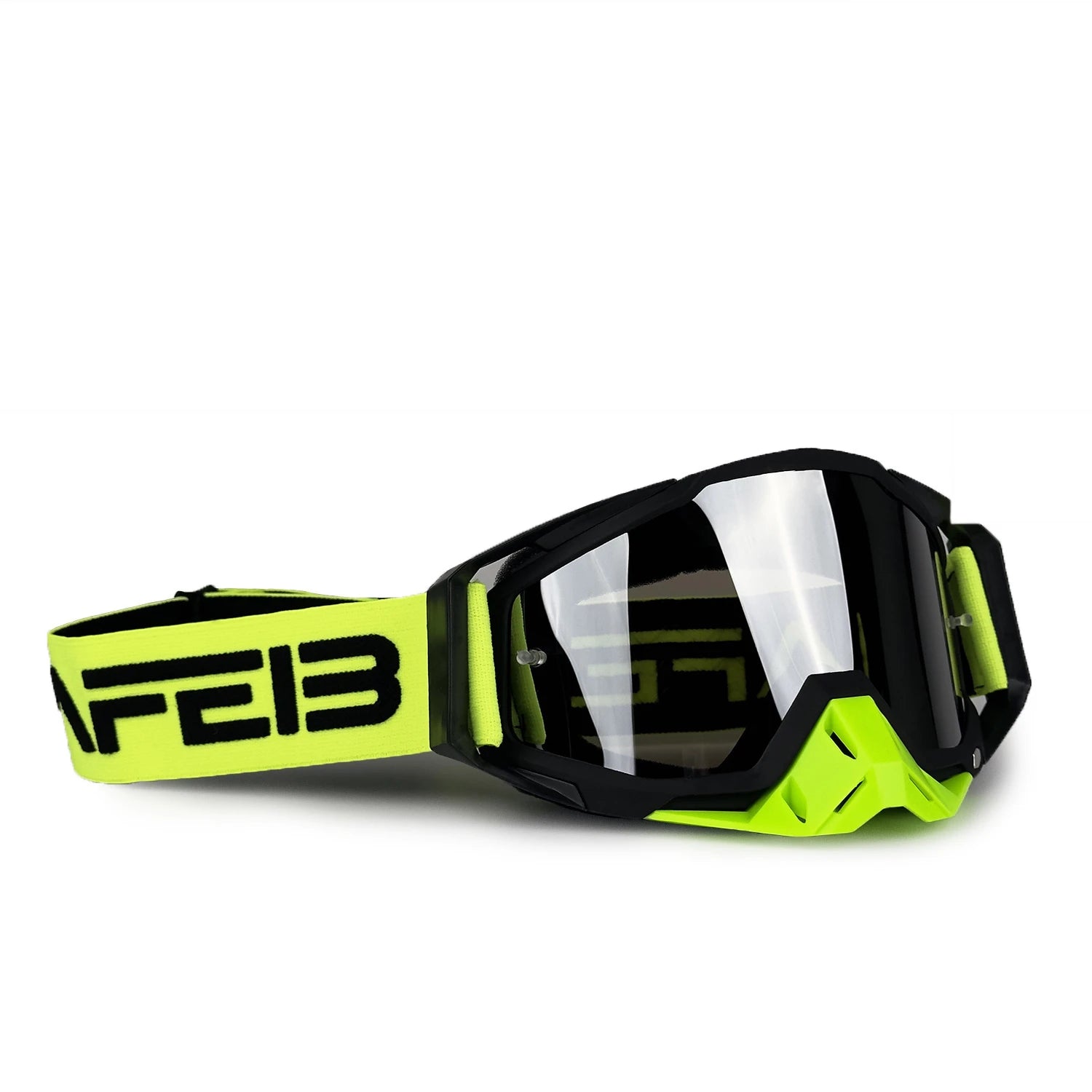 NAFEIB Motocross Glasses Motorcycle Sunglasses Man Windproof Protection Skiing Cycling Racing Off-Road Goggles Tear-off Film