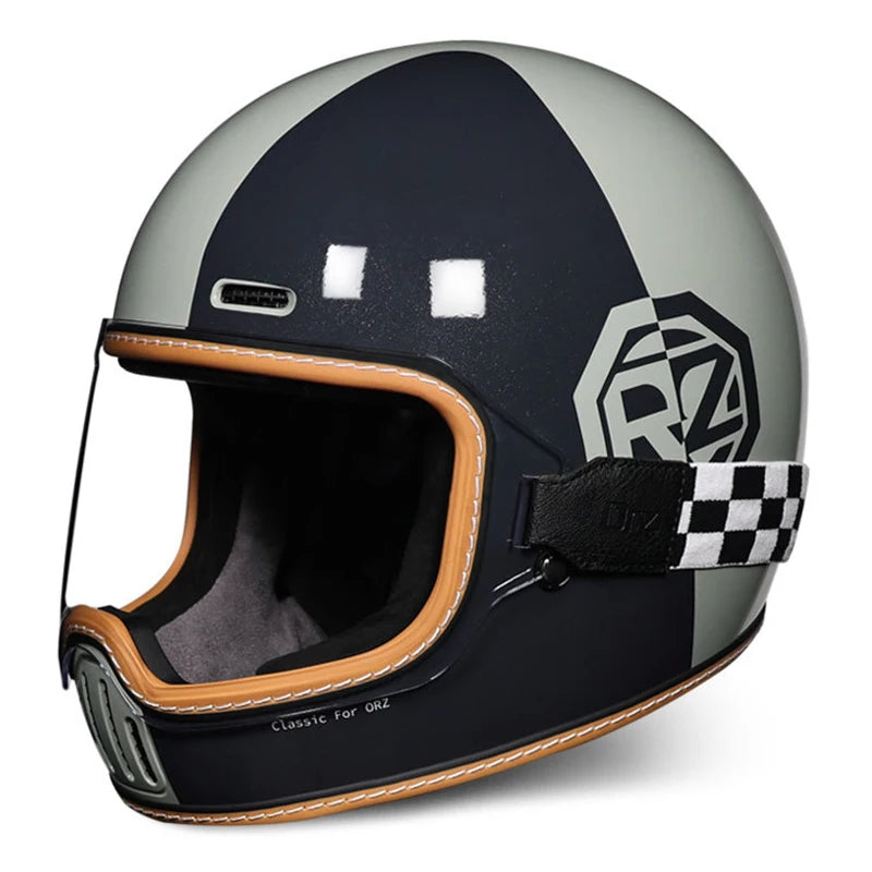 Motorcycle Helmet for Men Women Motorcycle Full Face Helmets Four Seasons DOT Approved Full Helmet TYPE C CHINA