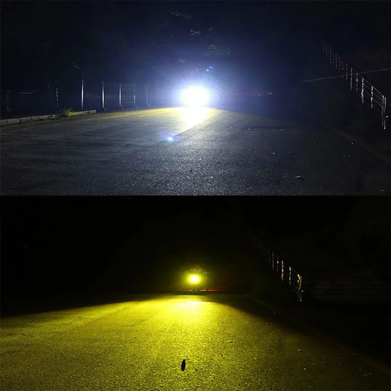 p15d led H4 LED motorcycle Headlight High low light BA20D H6 led motorcycle Headlamp Fog lamp Spotlight 12v white yellow Scooter