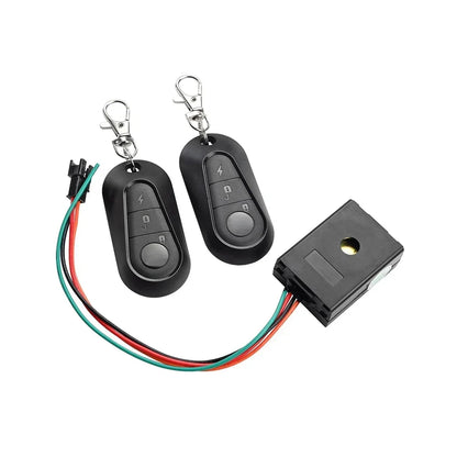 36V-72V Anti-Theft Bell Safety Alarm Remote Control E-Bike for Kugoo M4 Electric Scooter Anti-Theft Device Kit Replacement Parts