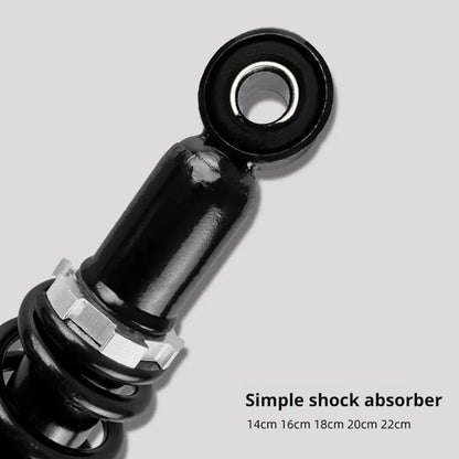 NEW 14/16/18/20/22cm Spring Shock Absorber E-Bike Motorcycle Scooter Rear Suspension Straight Bumper Motorcycle Shock Absorber