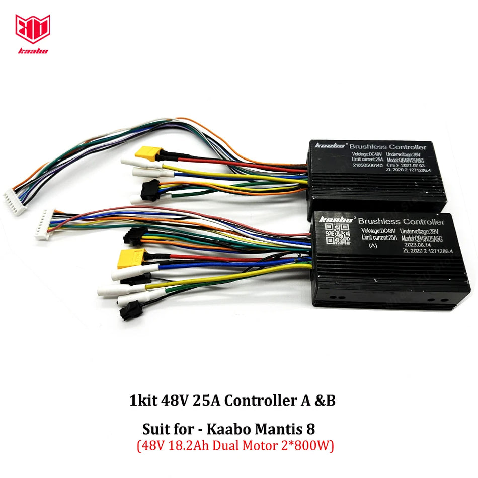 Original Kaabo Mantis 8 Controller 48V 25A | Official A & B Mainboard Accessories