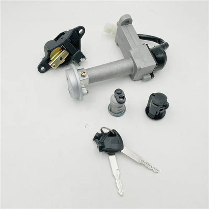Genuine Motorcycle Ignition Switch Fuel Lock Set for Chinese Scooter Haojue Suzuki HJ125T-10E AQUILA 125 aquila 125 Aftermarket