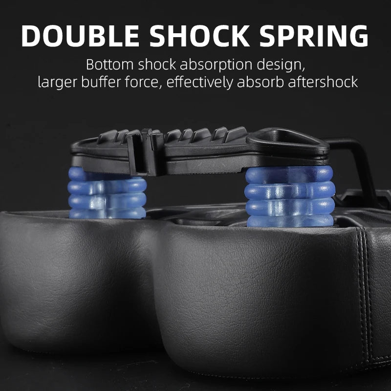 WEST BIKING Comfortable Bike Saddle High Elastic Sponge Double Shock Absorption Bike Cushion Widen Waterproof MTB Road Bike Seat
