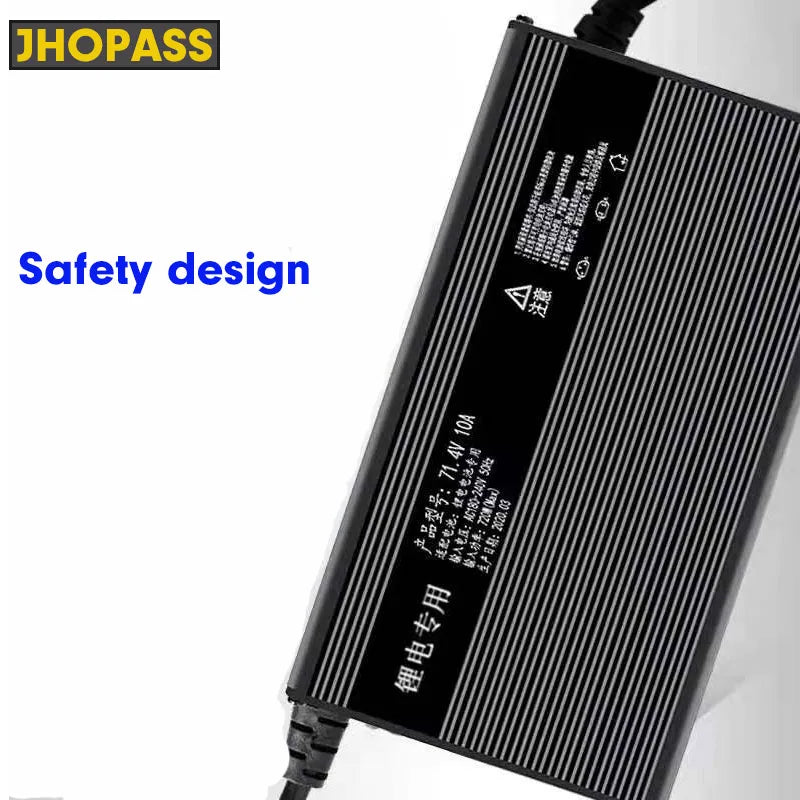 Smart 24S LCD Display 87.6V 8A 10A 5A LiFePo4 Lithium battery charger AC220V 110V EU UK AU Plug for electric tricycles scooter