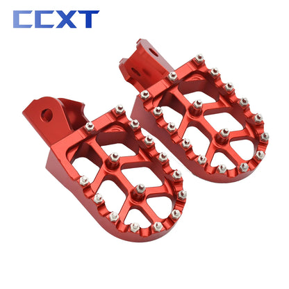 Motorcycle CNC Aluminum Footpegs Foot Pegs Rests Pedals Bracket For Sur-Ron Sur RON Light Bee X & Light Bee S Electric Bike