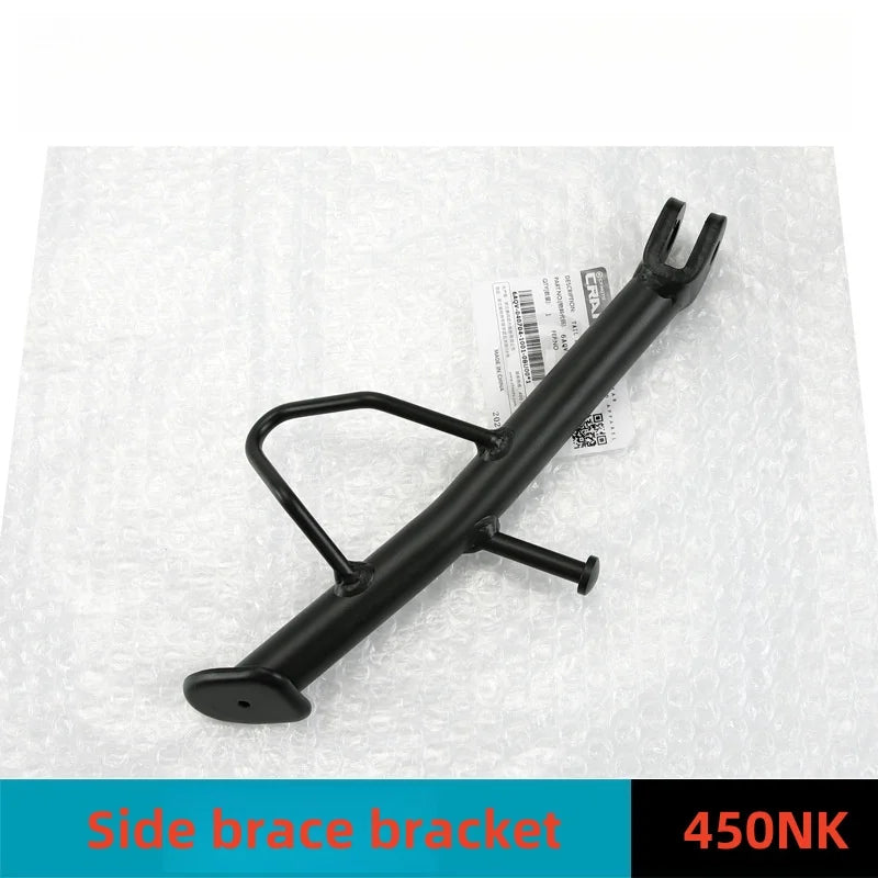 For CFMOTO 450NK Motorcycle Kickstand Kick Side Stand Spring CF400-7 Sidestand Screw Nut Original Motorcycle Accessories Side brace bracke