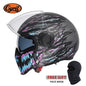 Modular Motorcycle Helmet Full Face Open Face Retro Helmets DOT ECE APPROVED 19