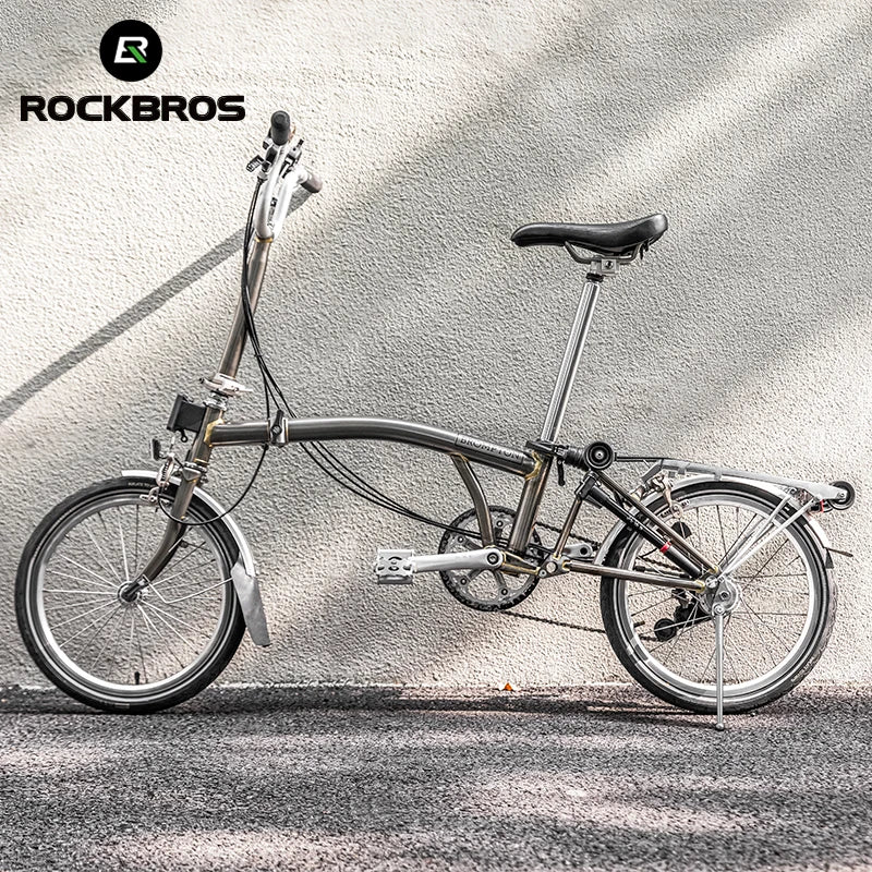ROCKBROS Folding Bicycle Kickstand Ultralight Foot Support 16inch Folding Bike Kickstand Parking Stand Footrest Bike Accessories