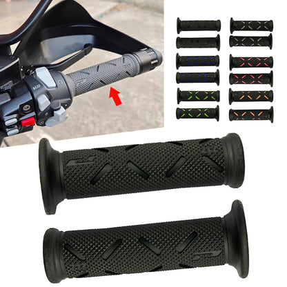 22MM Universal Motorcycle Handlebar Motorbike Grips Rubber Modification Accessories Moto Handles For Honda Suzuki Ducati Benelli