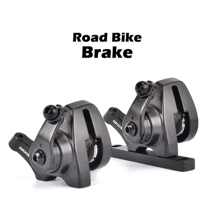 ZOOM DB580 Road Bike Line Pull Flat Mount Dual Piston Mechanie Disc Brake 140mm Disc Brake Caliper Ultralight Bike Accessories