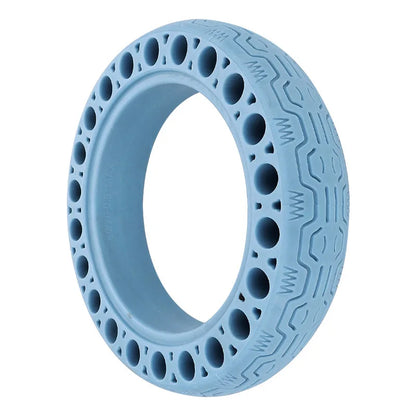 For MAX G30 Universal Electric Scooter Luminous 60/70-6.5 Solid Thickened Abrasion Resistant Explosionproof Honeycomb Tires 10 inch Blue