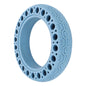 For MAX G30 Universal Electric Scooter Luminous 60/70-6.5 Solid Thickened Abrasion Resistant Explosionproof Honeycomb Tires 10 inch Blue