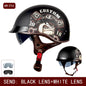 Retro helmet motorcycle helmet motorcycle half helmet four seasons summer wear F02-3 CHINA
