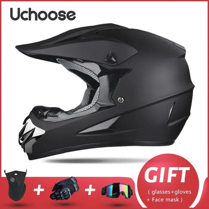 Adults Children Professional Off-road Helmet Motorcycle Helmet Downhill DOT Racing Motorcycle