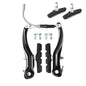 BUCKLOS Bike V Brakes Set with Levers Front Rear Bicycle Caliper Brake Lever MTB Road Cycling V-Brake Set