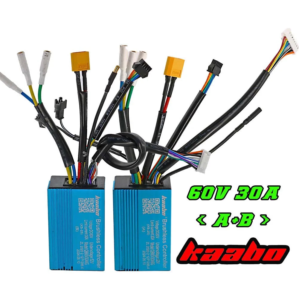 60V 30A sine wave main controller Control Board for Kaabo Wolf Warrior X PLUS 10inch Electric Scooter Original Part