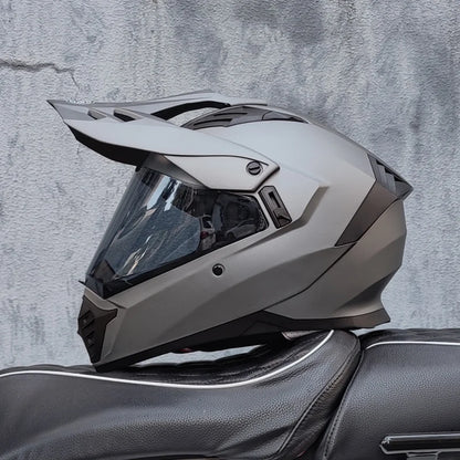 motorcycle helmet certified with brown lens, full face CASCO off-road motorcycle anti glare 10 China