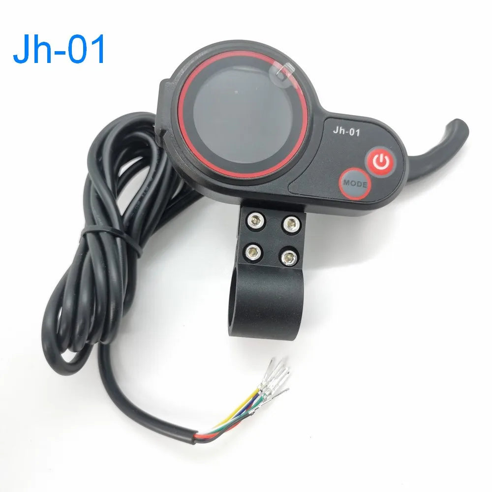 Electric Scooter Instrument Display 24V 36V 48V Dashboard Finger Throttle For Kugoo M4 SEALUP TF-100 NJ AOXIONG Jh-01 LCD Meter Jh-01 line