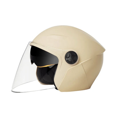 High Quality 3/4 Open Face Motorcycle Helmet ABS Waterproof Adult Head Protection