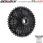 GOLDIX Black MTB Cassette 8/9/10/11/12 Speed 40/42/46/50T K7 Bicycle Freewheel Sprocket