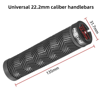 MOTSUV Bicycle Grips MTB Handbar Grip Rubber Non-slip Lock Ring Cycling Anti Slip and Shockproof Mountain Bike Accessory NEW HOT
