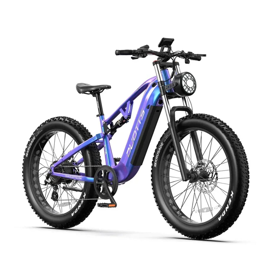   DUOTTS E26 SUV 26" Fat Tire Electric Mountain Bike 750W Bafang Motor | 48V 20Ah Samsung Battery