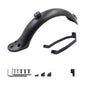 Front Rear Fender For xiaomi M365 / Pro Electric Scooter Taillight Battery Powered Warning Light Lamp Tyre Splash Mudguard Parts A-BLACK