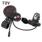 Electric Scooter Thumb Throttle QS-S4 LCD Display 36-60V 72V for Zero 9 Zero 8X Zero10 Zero10X 11X E-scooter QS-S4 Display Parts 72V