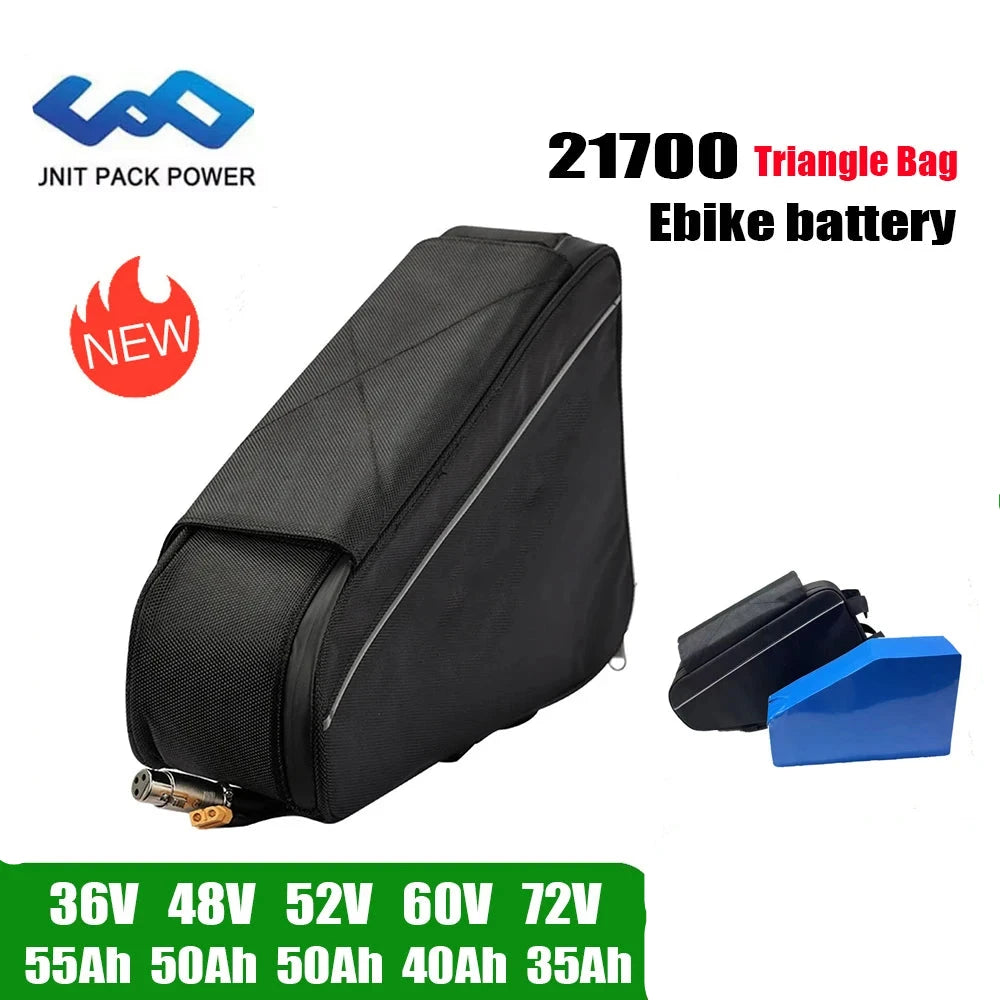 Triangle High-Capacity E-Bike Lithium Battery Pack