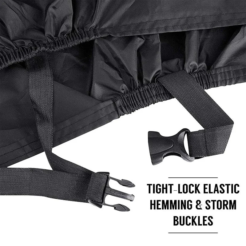 Waterproof Bike Cover Rain Dust Bicycle Cover Anti-UV Protection Bike Outdoor Rain Cover Size 5 S/M/L/XL/XXL With Lock Hole