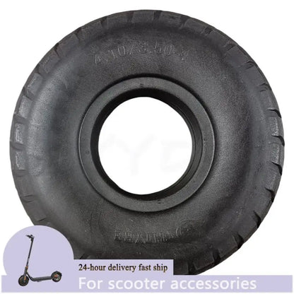 4.10/3.50-4 Solid Explosion proof Tires for Amusement Vehicle Warehouses Handcarts Scooters Non Inflatable Tires