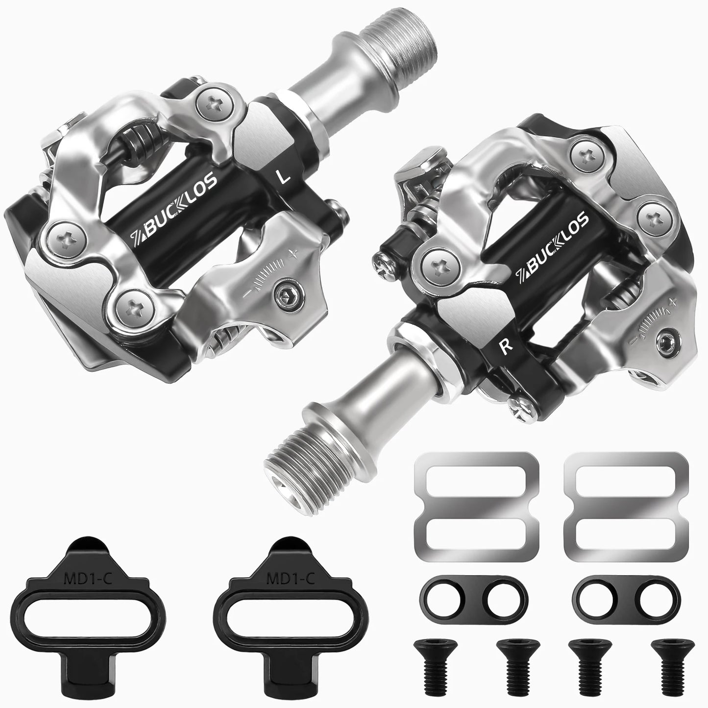 BUCKLOS MTB Self-locking Pedal For SPD System M8100 M9100