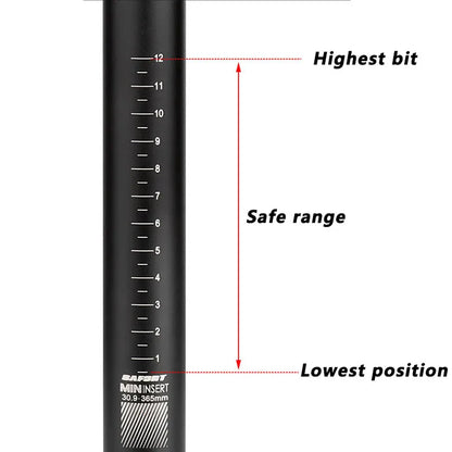 SAFORT Mountain Bicycle Seat Post Shock 27.2 30.9 31.6mm Aluminum Alloy Material Absorber Suspension MTB Bike Seat Tube