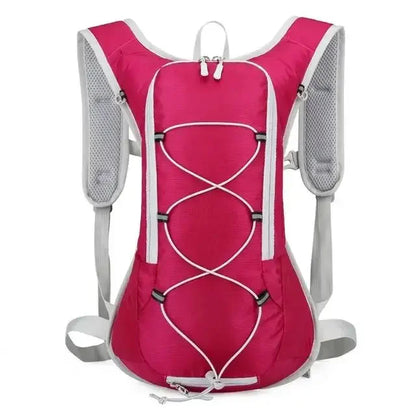 New 12L Outdoor Sport Bike Cycling Running Hiking Hydration Bag Storage Helmet Pack Waterproof UltraLight Bladder Backpack