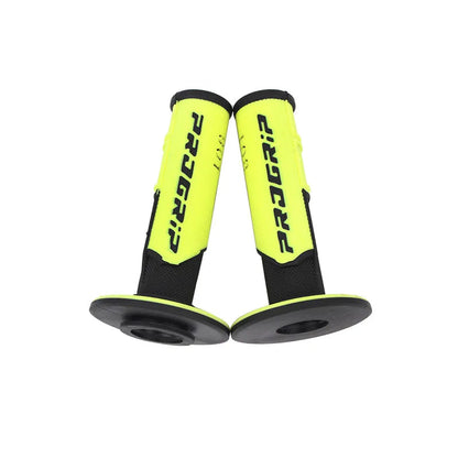 7/8 "22 24mm Motorcycle Grips Handle Bar For KTM YAMAHA Universal Pit Bike Motocross Motorbike Rubber GEL Domino Grip 6 Colors Yellow