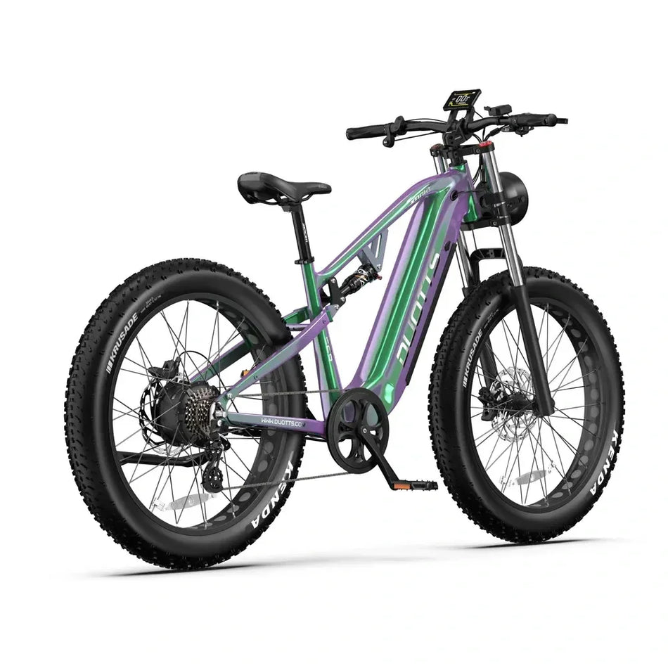   DUOTTS E26 SUV 26" Fat Tire Electric Mountain Bike 750W Bafang Motor | 48V 20Ah Samsung Battery