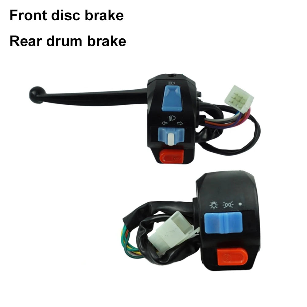 GY6 50cc 125cc 150cc Motorcycle 22mm Handlebar Handle Switch Assembly Scooter Moped Starter Light Switch Drum Disc Brake Lever