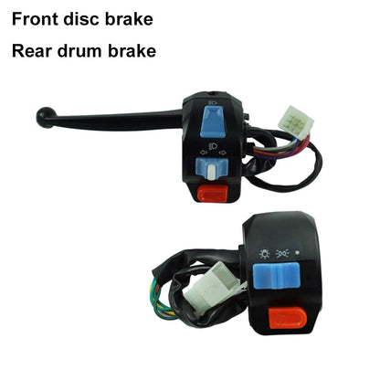 GY6 50cc 125cc 150cc Motorcycle 22mm Handlebar Handle Switch Assembly Scooter Moped Starter Light Switch Drum Disc Brake Lever