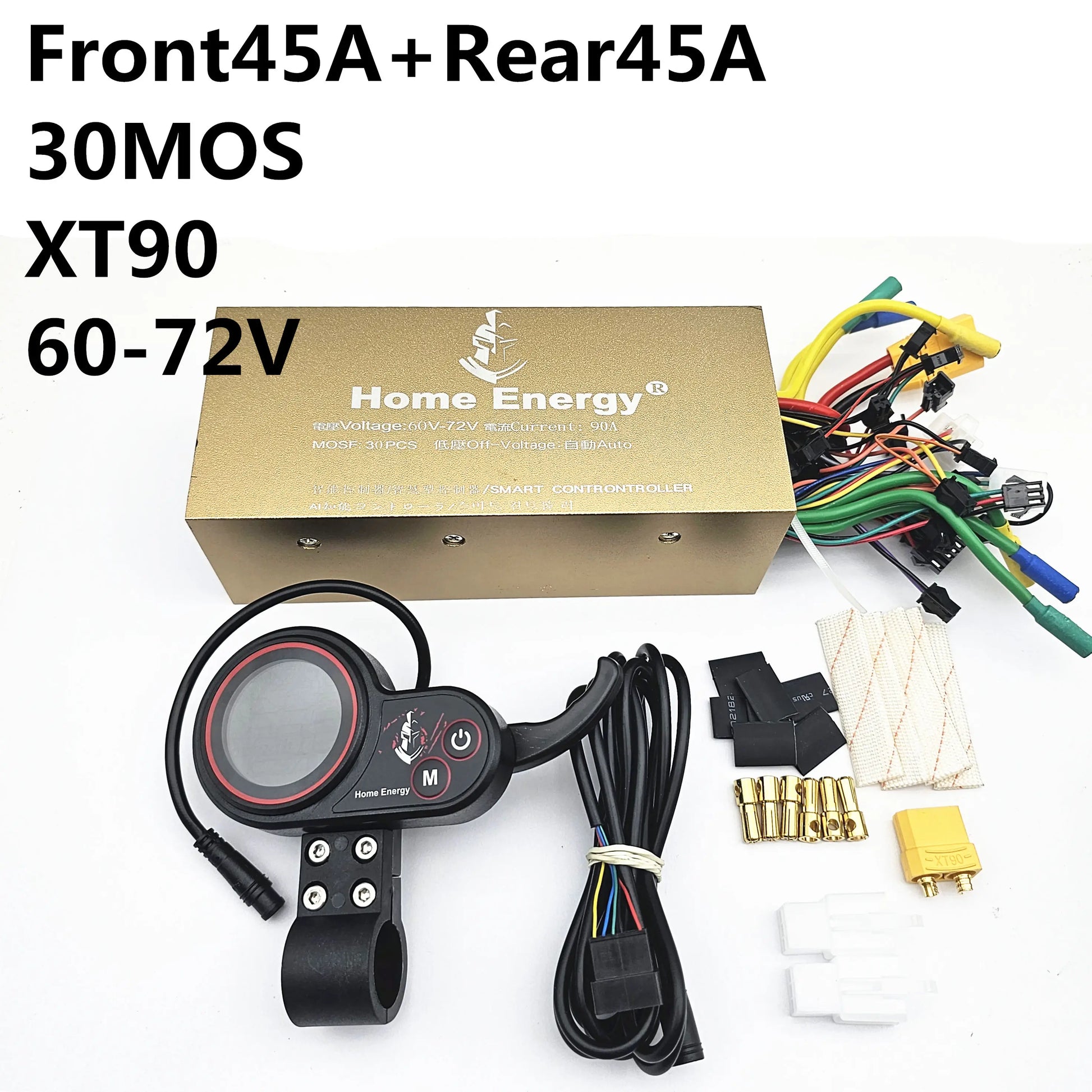 Home Energy SMART CONTROLLER for electric scooter Driver display Throttle LCD 48V 60V 72V 50A 90A 120A 160A