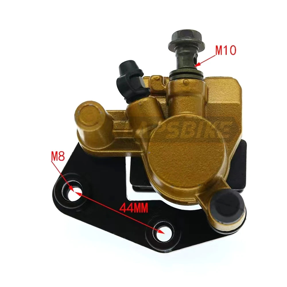 MotorcycleFront Hydraulic Disc Brake Caliper For GY6 YBR125 RSZ FORCE JOG 50cc-125cc Scooter Dirt Pit Bike Moped E-Bike Quad ATV