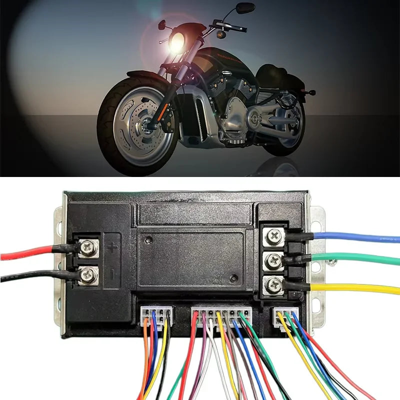 three mode sine wave controller 48V 52V 60V 72V 1500W 2000W 2500W 3000W e-bike brushless moter dc controller 50A for E-scooter