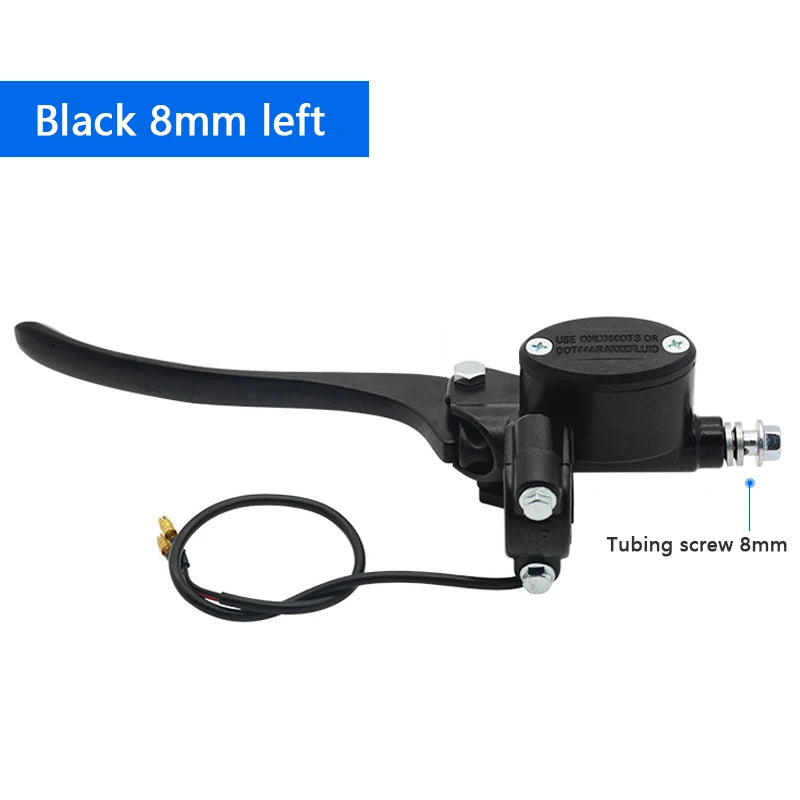 22mm Aluminum Alloy Motorcycle Brake Ebike Hydraulic Brake Electric Handles Pedal Electric Moped equipments Parts Handle Lever