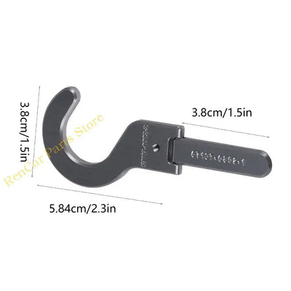 F19A Motorcycle Horn Switch Extender for YZF-R3 2019-2022 Aluminum Extension Button